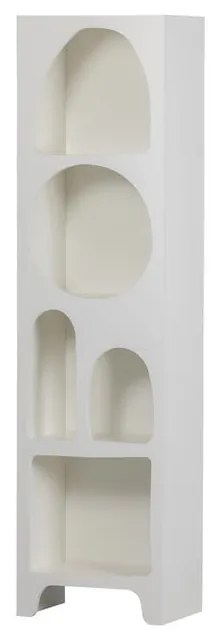 Libreria bianca 48x180 cm Caz - WOOOD