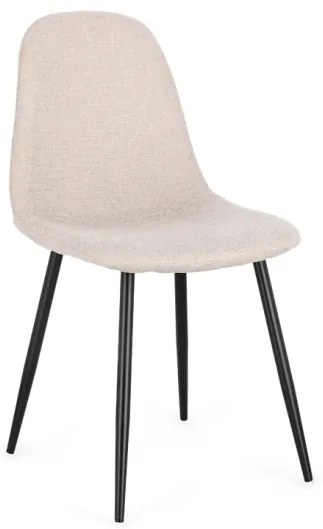 Sedia Da Pranzo Per Interni New Irelia Nero E Beige Bizzotto