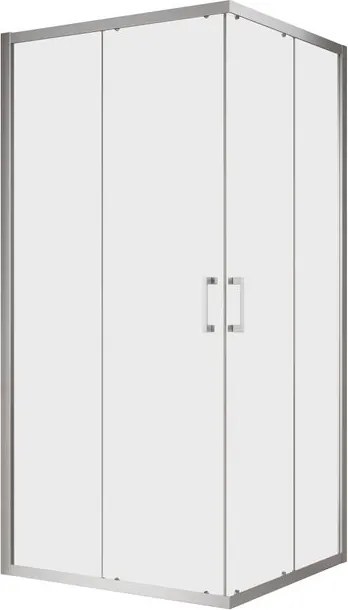 Lato per box doccia angolare scorrevole Era H 200 x L 106-109 cm, sp 6 mm cromo trasparente