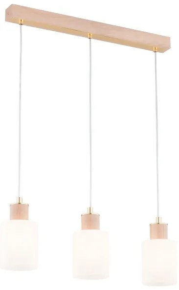 Lampadario a sospensione con filo EVIC 3xE27/60W/230V