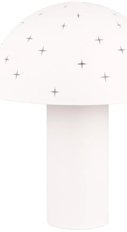 Lampada da tavolo bianca (altezza 32,5 cm) Seta - Trio