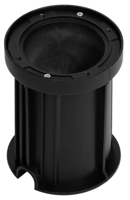 Faretto Carrabile Monodirezione MR16 IP67 Acciaio INOX 12/24V Nero Colore Nero