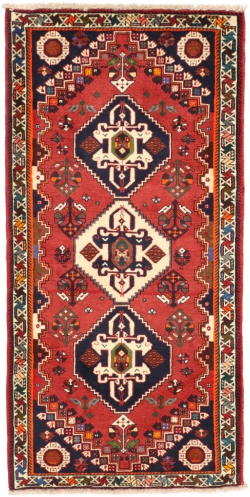 Gashghai Tappeto persiano 80 x 170 (Iran) Annodato A Mano