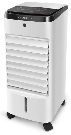 Aigostar - Raffrescatore aria 60W/230V bianco/nero con telecomando