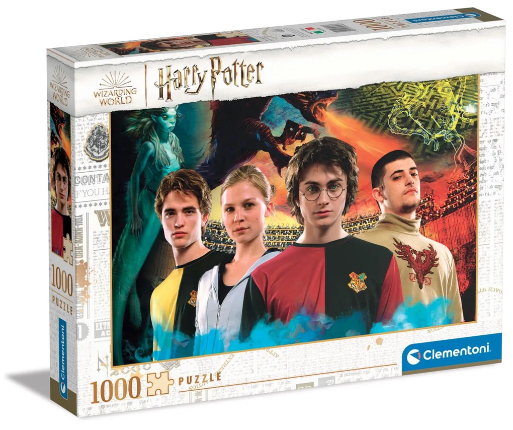 Puzzle Harry Potter torneo 1000 pezzi Clementoni