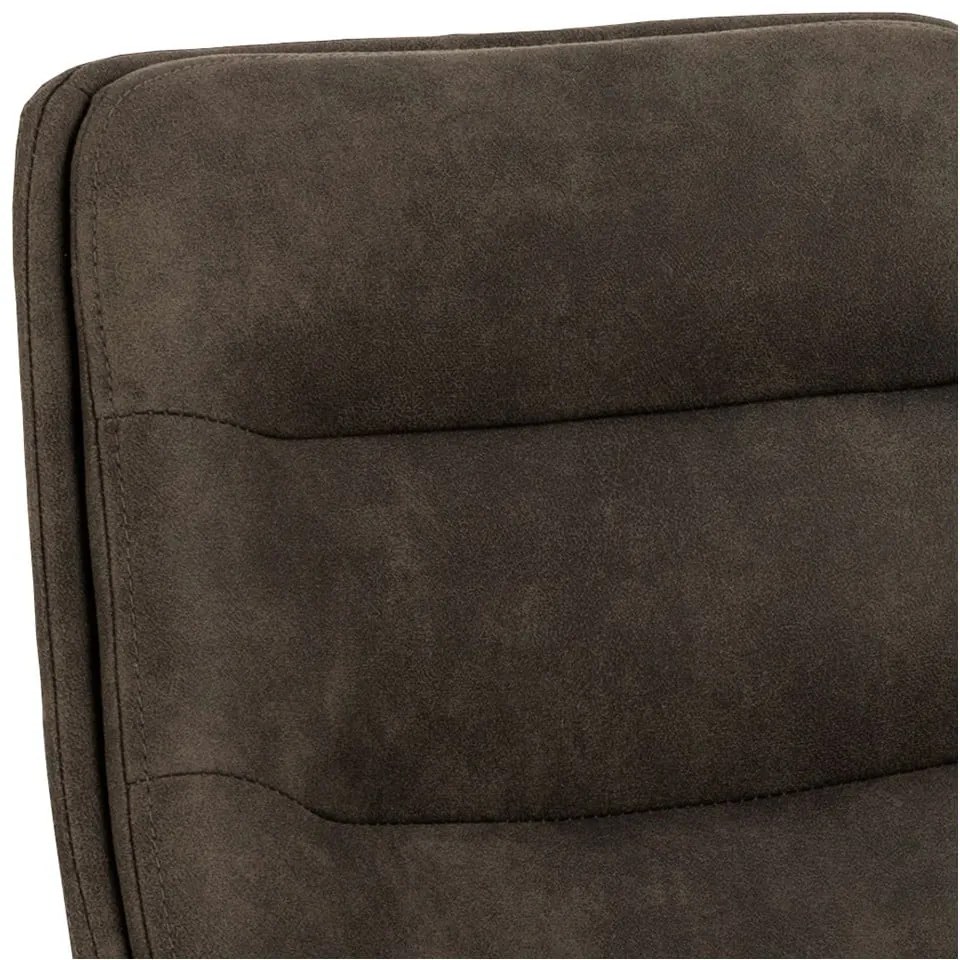 Sgabello da bar in verde scuro con altezza regolabile (altezza della seduta 86 cm) Adisa – Actona