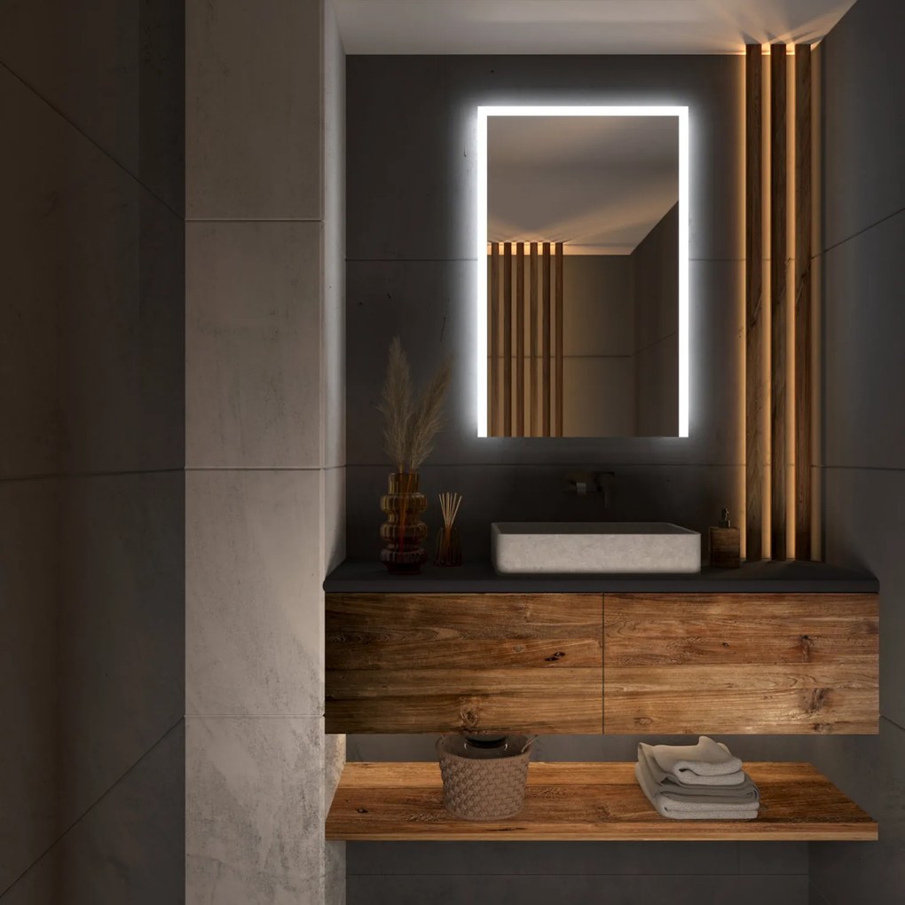 Specchio con luce LED F3