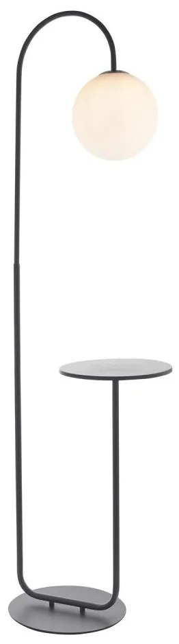 Endon 92424 - Lampada da terra HALO 1xE14/7W/230V nero/bianco