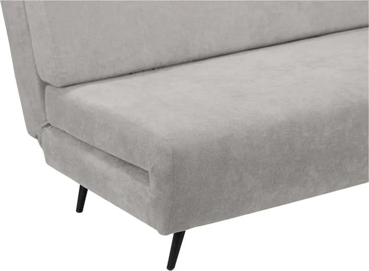 Divano letto grigio chiaro 87 cm Mallory - Støraa