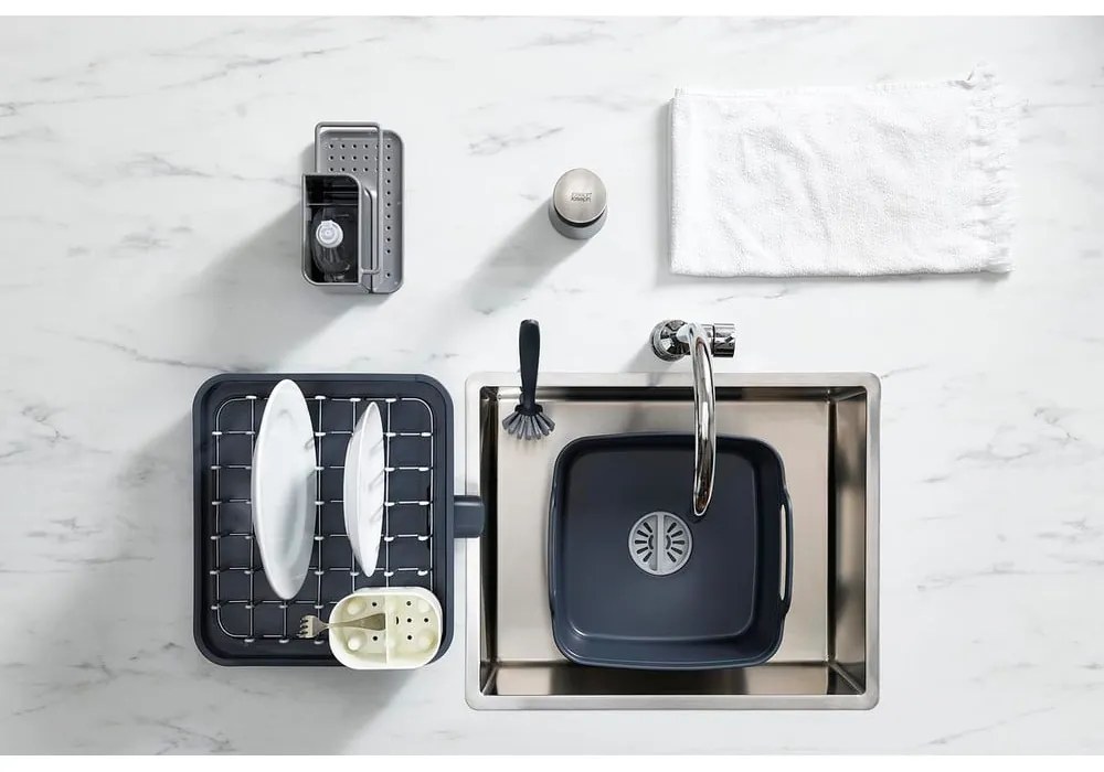 Vassoio di sgocciolamento regolabile grigio allungabile - Joseph Joseph