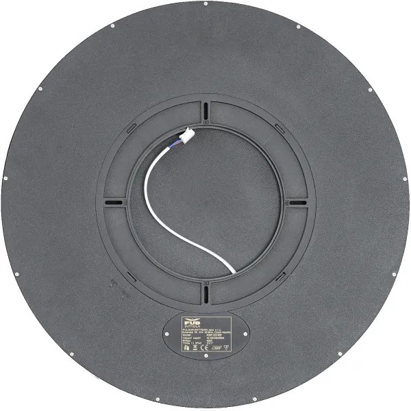 Fulgur 42364 - Plafoniera LED NOMY LED/40W/230V diametro 50 cm nero