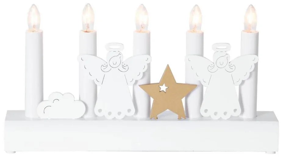 Eglo 410406 - Candeliere natalizio JULIA 5xE10/3W/230V