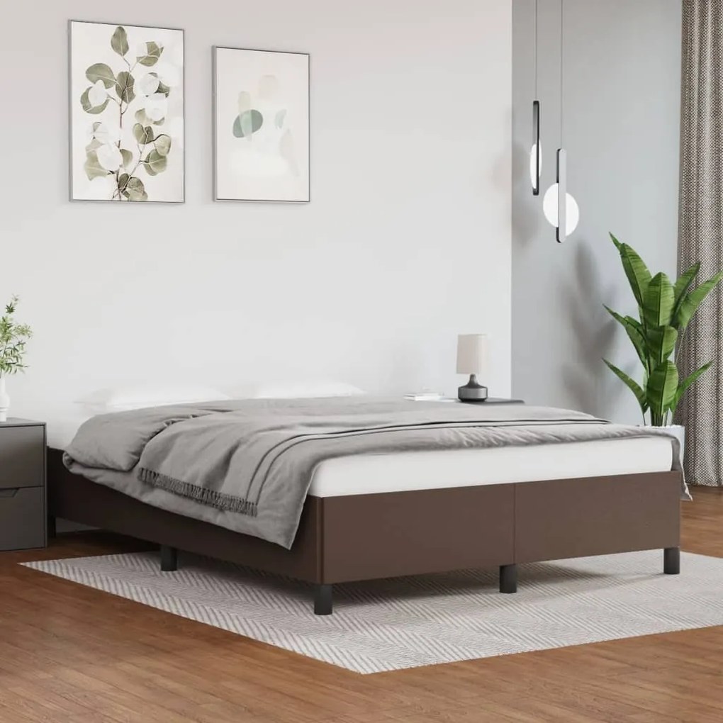 Giroletto Marrone 140x200 Cm İn Similpelle /