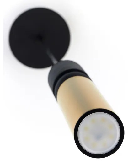 Jupiter 2006 - Lampadario a sospensione con filo ALAS 1xGU10/10W/230V oro/nero