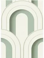 Rebel Walls Tapete Arch Deco Bijou - Soft Green
