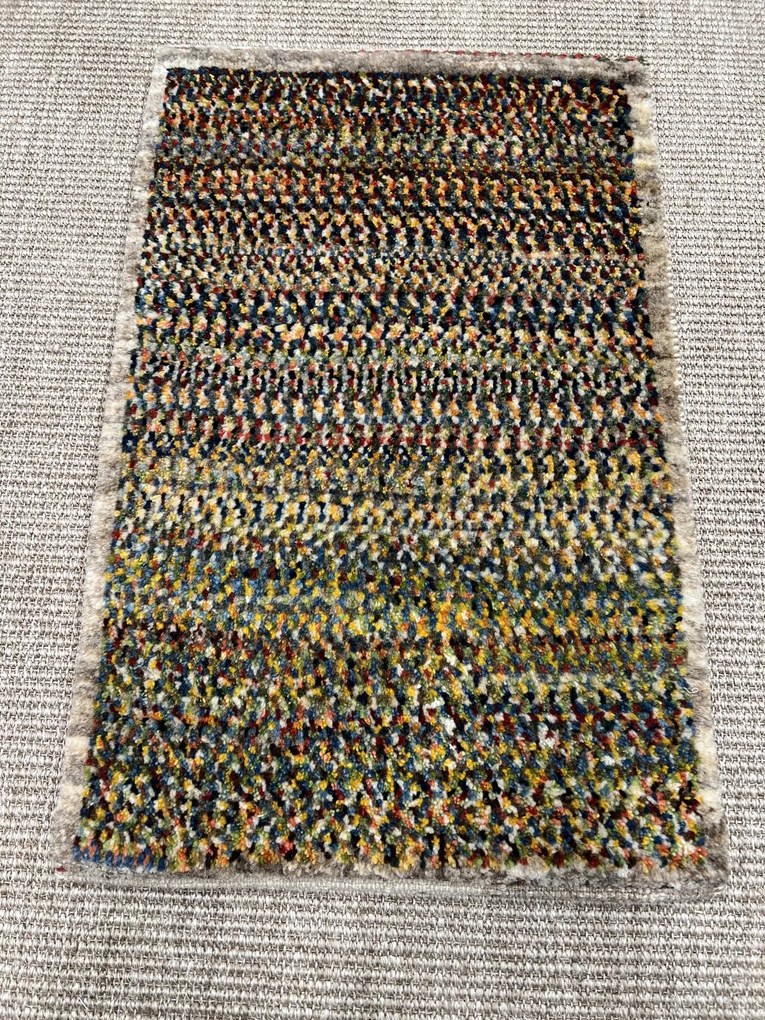 Gabbeh Tappeto 60x40 (Iran) Annodato A Mano