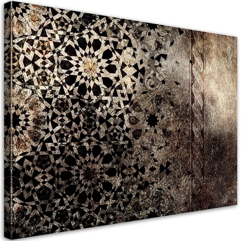 Quadro su tela, Ornamento orientale  Dimensioni 60x40