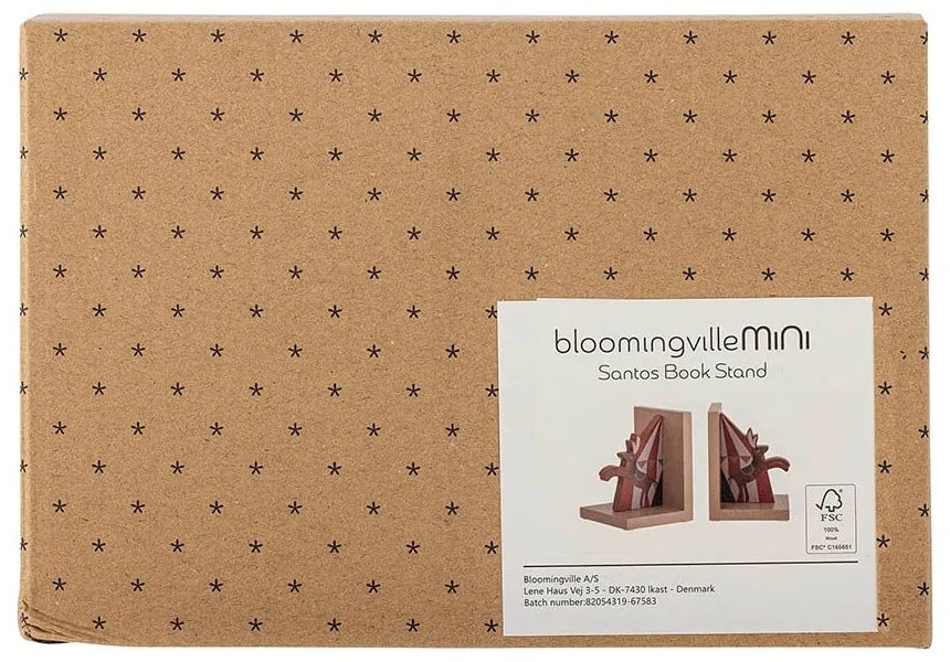 Set di 2 fermalibri Santos - Bloomingville Mini