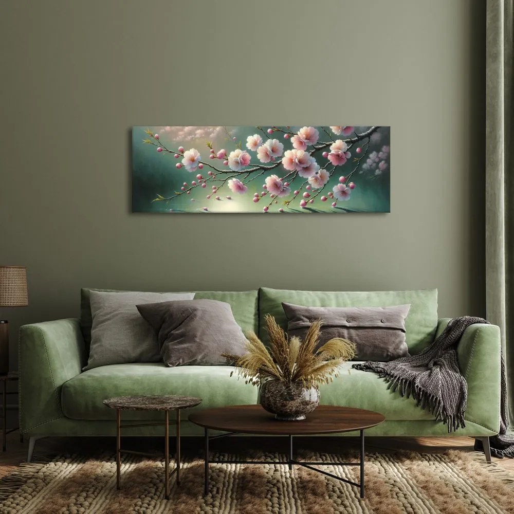Quadro su tela – Sakura nei riflessi di luce