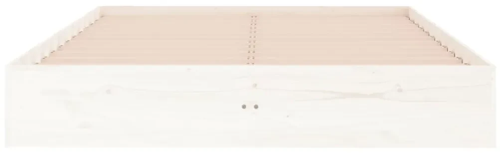 Giroletto bianco in legno massello 140x190 cm