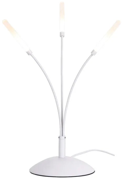 Lampada da tavolo LED design Sole bianco 270 LUMEN