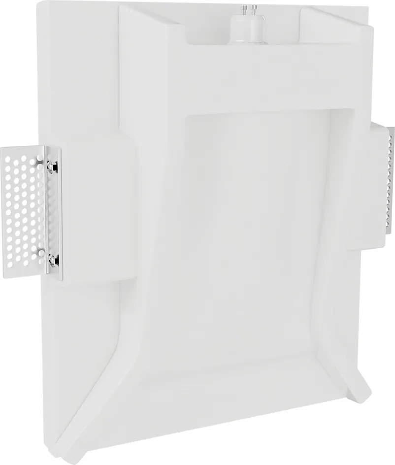 Applique da Incasso Segnapasso GU10 in Gesso Pitturabile