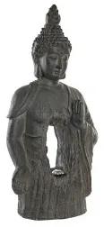 Statua Decorativa DKD Home Decor Buddha Magnesio (33 x 19 x 70 cm)