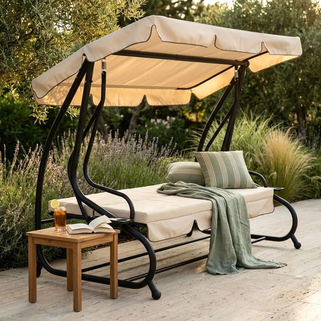 AVOS - dondolo letto da giardino completo di cuscini