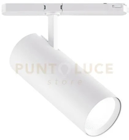 Gfa972c- proiettore a binario eurostandard attacco led 3000k 3320lm...