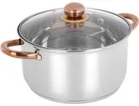 Pentola 26 cm acciaio inox Meravigliosa con coperchio