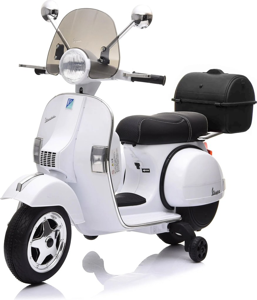 Piaggio Vespa PX150 Full Elettrica 12V per Bambini Bianca...