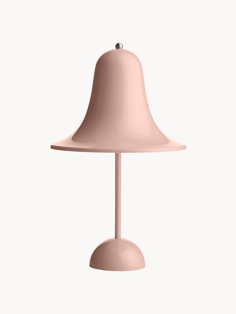 Lampada da tavolo piccola portatile a LED Pantop, design Verner Panton