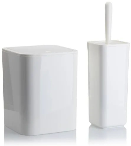 Set da bagno SIERRA 5 pz bianco