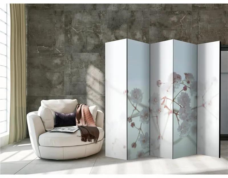 Paravento White Flowers II [Room Dividers]