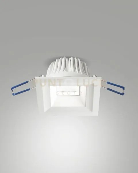Morea faretto da incasso 10w 3000k 950lm bianco on/off ip65 dimmera...