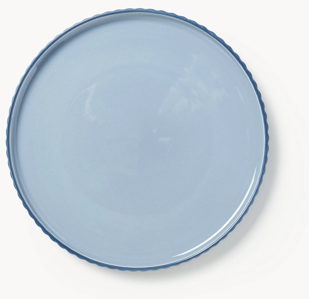 Set di 4 piatti piani Napari