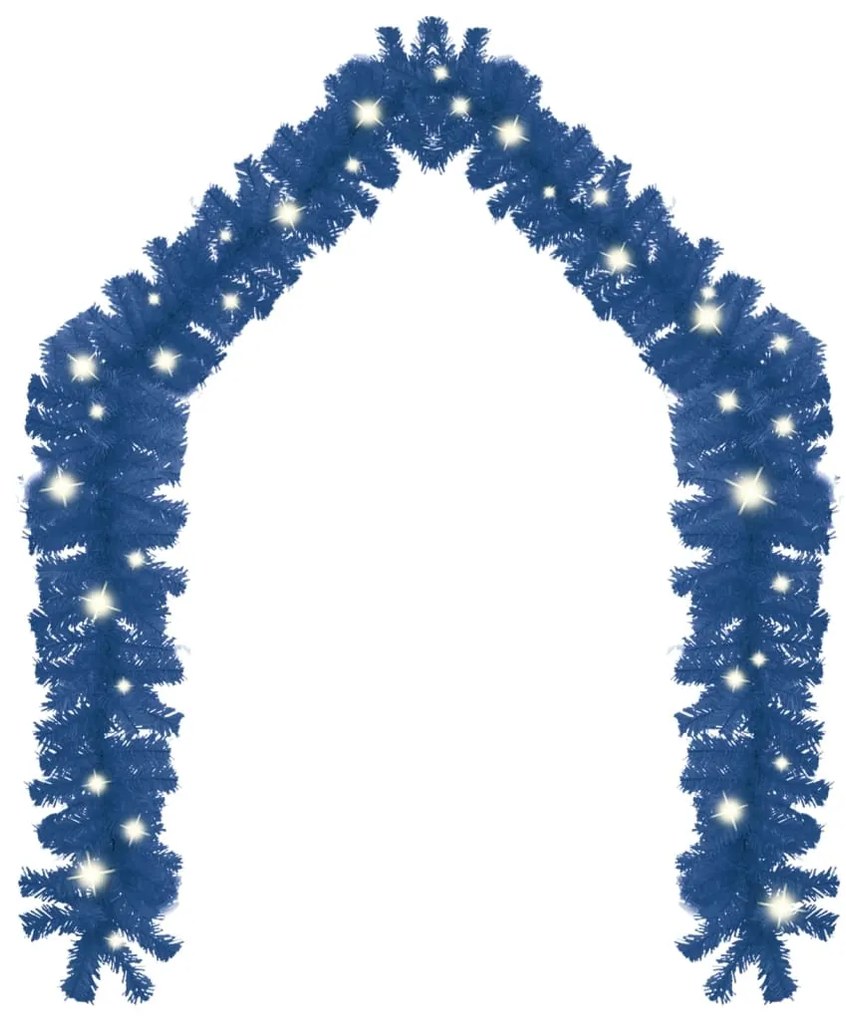 Ghirlanda Natalizia con Luci a LED 10 m, Blu