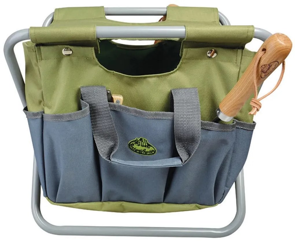 Sgabello E Borsa Portautensili Grigio Gt85 /