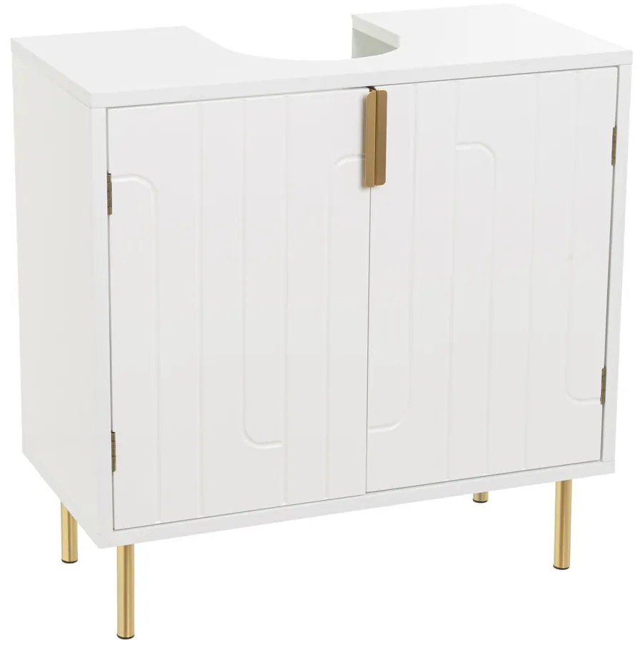 Mobile bianco sotto il lavabo 60x60 cm - Casa Selección