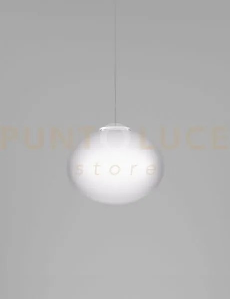 Lucciola sospensione 27 bianco satinato e bianco opaco 1  1 luce at...