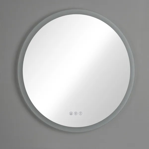 Brilagi-LED RGBW dimmerabile, specchio riscaldato con retroilluminazione CLARA PRO LED/18W/230V ø60 cm IP44