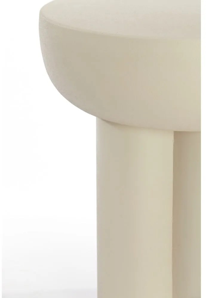 Tavolino rotondo in metallo ø 46 cm Mikola - Light & Living