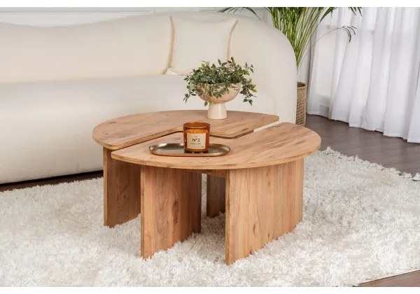 Tavolino da salotto LUVIA in pino