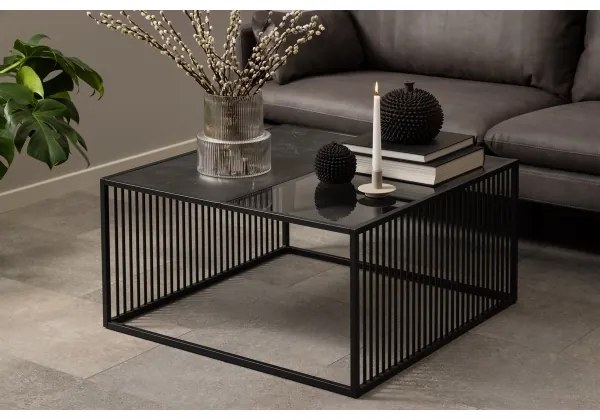 Tavolino da salotto DEVIN nero