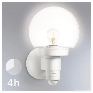 Steinel 657413 - Lampada da parete con sensore per esterno L 115 S 1xE27/60W/230V