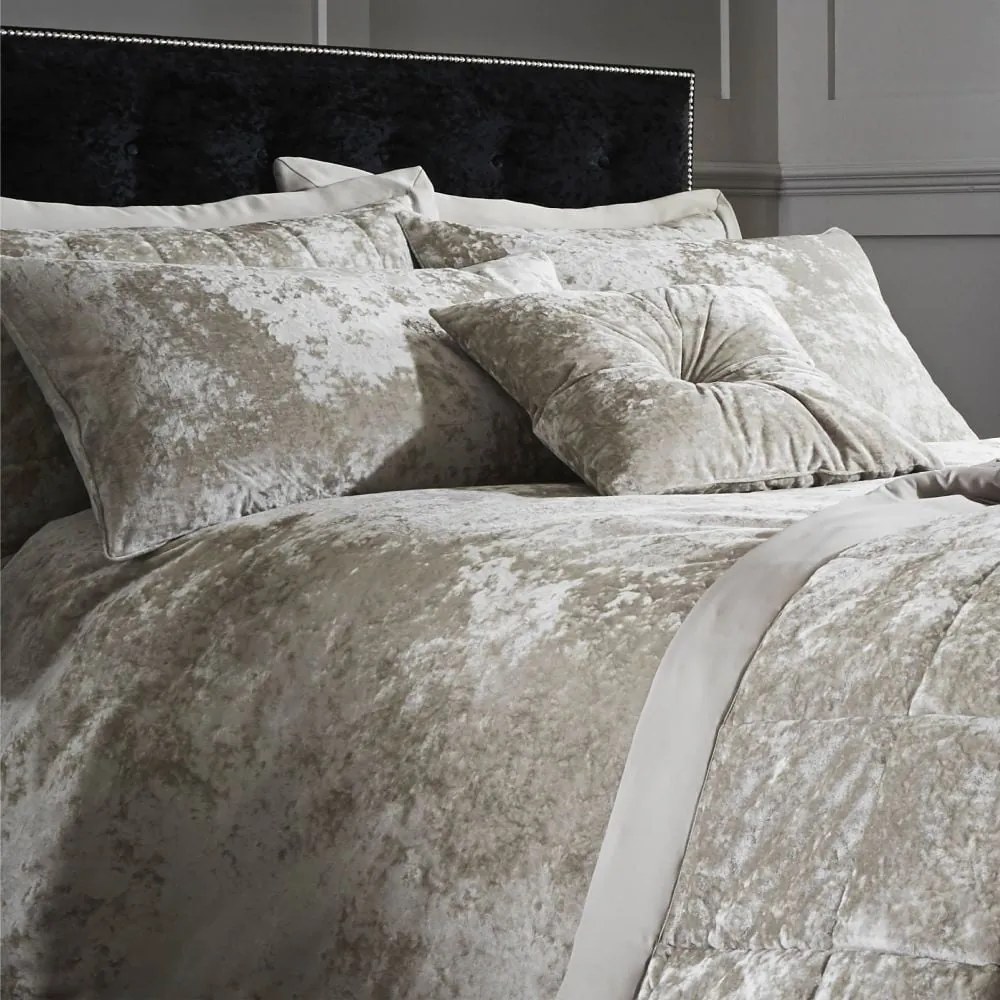 Cuscino decorativo 45x45 cm Crushed Velvet Diamante - Catherine Lansfield