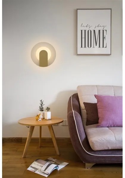 Searchlight 95410GO - Applique LED TARGET LED/7W/230V dorata