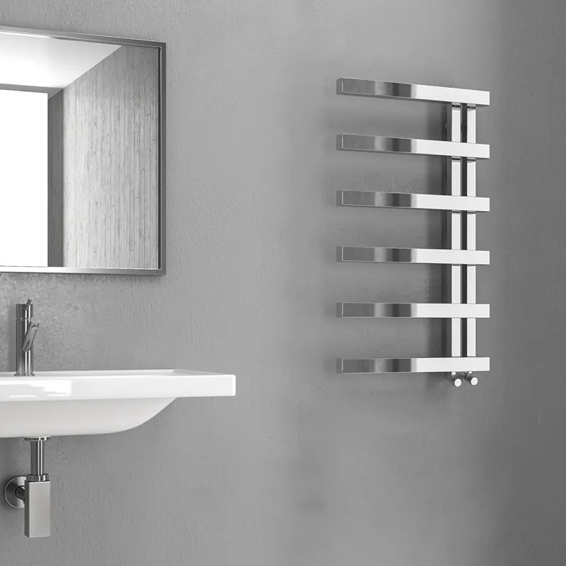 Scaldasalviette termoarredo 795x500mm modello KAM-D2006 - KAMALU