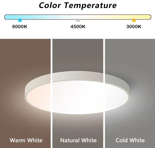 Immax NEO 07252L -Luce LED dimmerabile SEMPLICI 48W/230V Wi-Fi Tuya bianco + TC