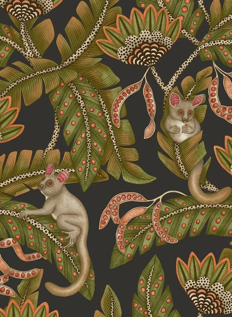 Cole & Son Carta da parati Bush Baby - 119/7031